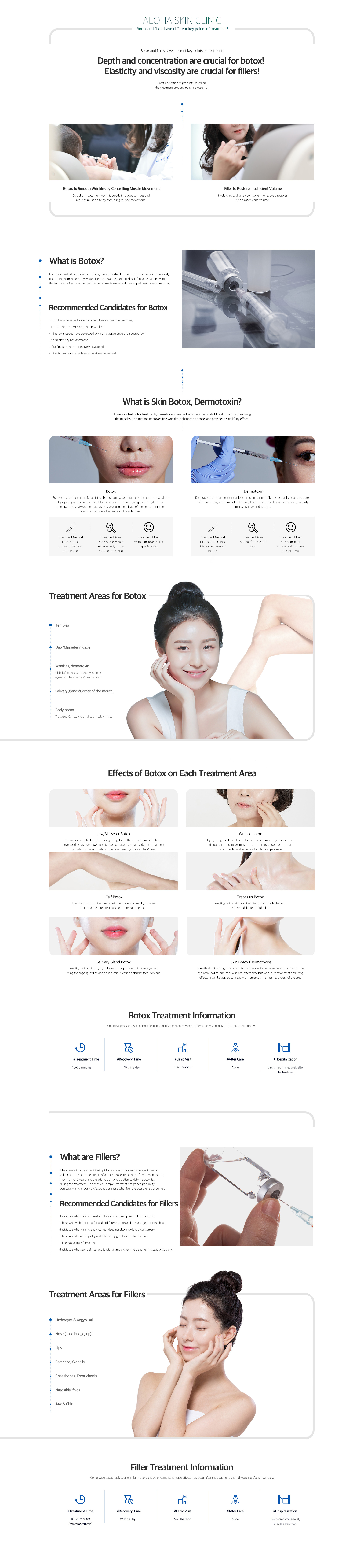 Botox, Filler